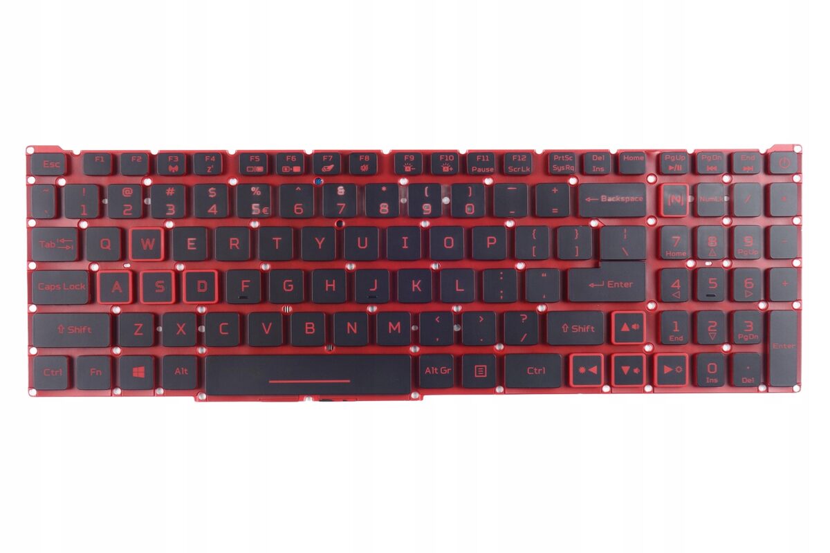 Klawiatura z kolorowym podświetleniem klawiszy — konfiguracja RGB po wymianie